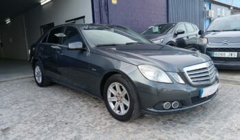 Mercedes clase E Confort 220d 170cv. lleno