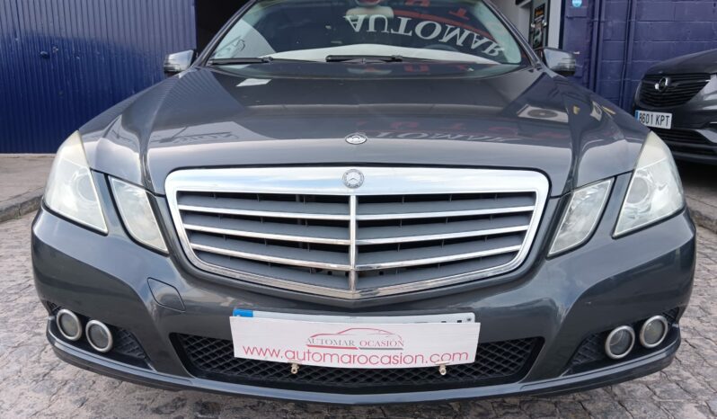 Mercedes clase E Confort 220d 170cv. lleno