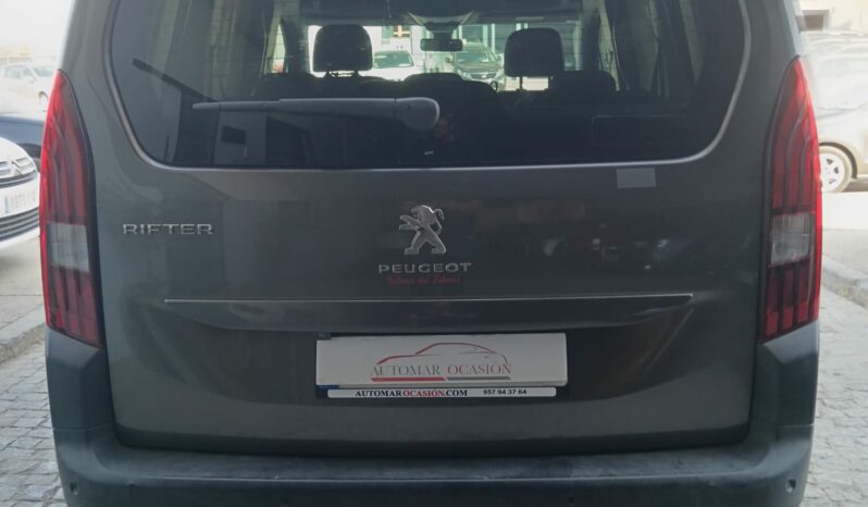 Peugeot Rifter Allure lleno